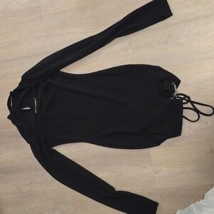 Elegant Black Mini Dress